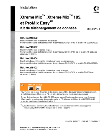 Graco 309625d Manuel du propriétaire | Fixfr