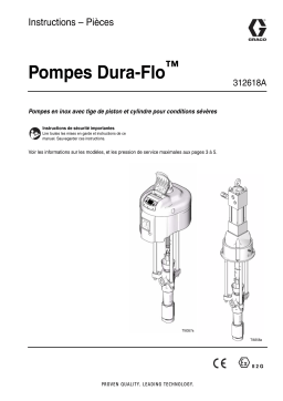 Graco 312618A Dura-Flo Pumps Mode d'emploi