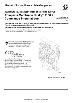 Graco 3A3590ZAZ, Husky 2150 à Commande Pneumatique Mode d'emploi