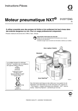 Graco 312377ZAG, NXT Air Motor Mode d'emploi