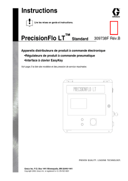 Graco 309738b , PrecisonFlo LT Standard  Manuel du propriétaire