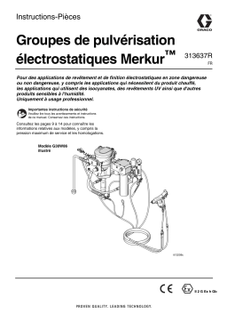 Graco 313637R, Merkur Electrostatic Spray Packages Mode d'emploi