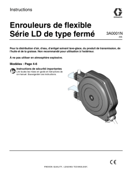 Graco 3A0001N, LD Series Hose Reels Mode d'emploi