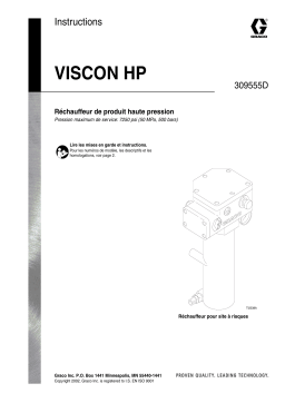 Graco 309555D, Viscon HP Mode d'emploi