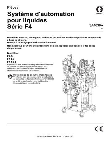 Graco 3A4039A - Système d’automation pour liquides Série F4, Pièces Manuel du propriétaire | Fixfr