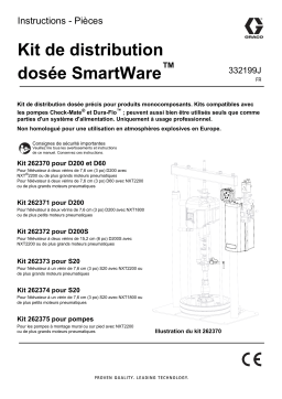 Graco 332199J - Kit de distribution dosée SmartWare Mode d'emploi