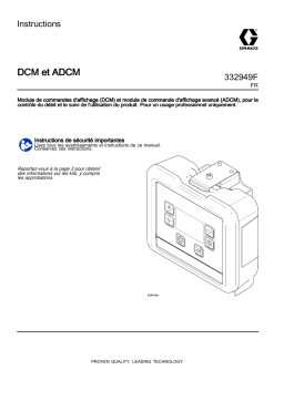 Graco 332949F, DCM et ADCM Mode d'emploi