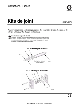 Graco 312561C, Seal Kits Manuel du propriétaire