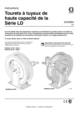 Graco 3A0396A XD30 Series High Capacity Hose Reels Manuel du propriétaire