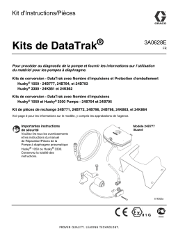 Graco 3A0628E, DataTrak Kits Mode d'emploi