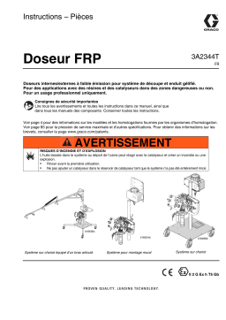 Graco 3A2344T, Doseur FRP Mode d'emploi