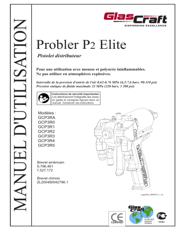 Graco 3A0474M - Probler P2 Elite Mode d'emploi | Fixfr