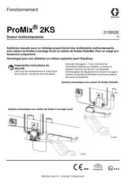 Graco 313952E, ProMix 2KS Automatic Systems Manuel du propriétaire