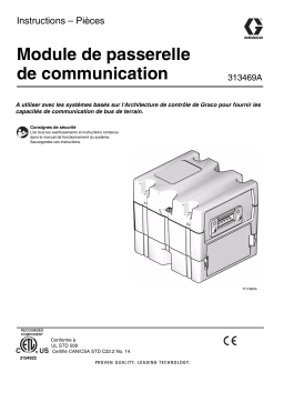 Graco 313469A, Communications Gateway Module Mode d'emploi