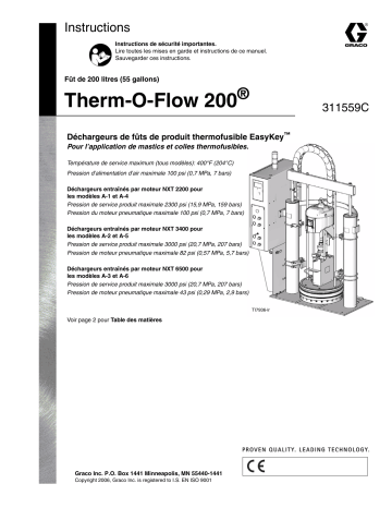 Graco 311208C Therm-O-Flow 200 Manuel du propriétaire | Fixfr