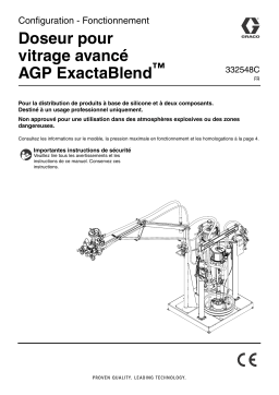 Graco 332548C - ExactaBlend AGP Advanced Glazing Proportioner Manuel du propriétaire