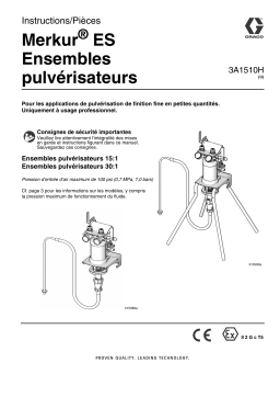 Graco 3A1510H - Merkur ES Spray Packages Mode d'emploi