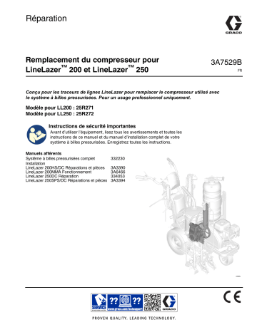 Graco 3A7529B Mode d'emploi | Fixfr