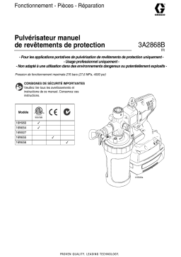 Graco 3A2868B -Protective Coating Hand-Held Paint Sprayer Manuel du propriétaire