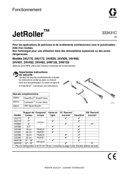 Graco 333431C - JetRoller Manuel du propriétaire