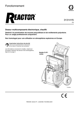 Graco 313141N, Reactor, Electric Proportioners Manuel du propriétaire