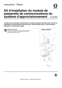 Graco 313476A, Supply System Communications Gateway Module Mode d'emploi