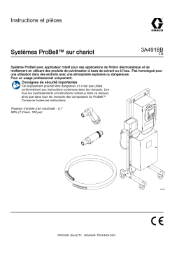 Graco 3A4918B, Systèmes ProBell™ sur chariot Mode d'emploi