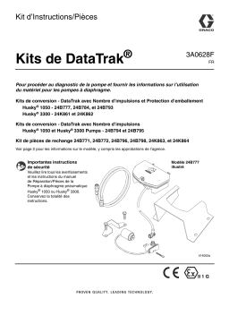 Graco 3A0628F, DataTrak Kits Mode d'emploi