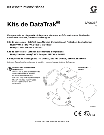 Graco 3A0628F, DataTrak Kits Mode d'emploi | Fixfr