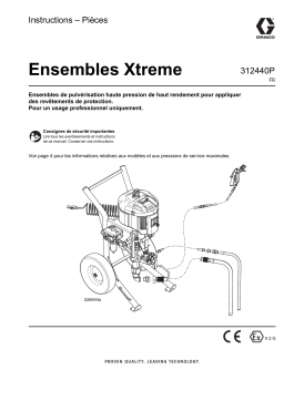 Graco 312440P - Ensembles Xtreme Mode d'emploi