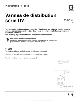 Graco 3A2340C - 3/4 in. DV Series Dispense Valves Mode d'emploi