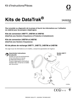 Graco 3A0628A, DataTrak Kits Mode d'emploi