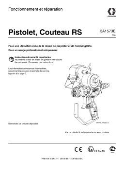 Graco 3A1573E, RS Gun, Cutter Manuel du propriétaire