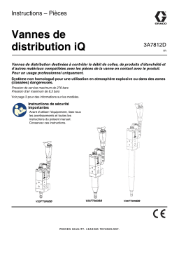 Graco 3A7812D, vannes iQ-B, iQ-S et iQ-T Mode d'emploi