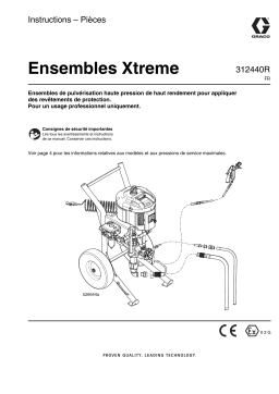 Graco 312440R - Ensembles Xtreme Mode d'emploi