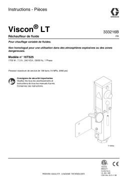 Graco 333216B - Viscon LT Fluid Heater Mode d'emploi