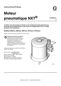 Graco 313631L - NXT Air Motor Mode d'emploi