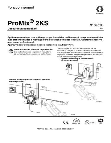 Graco 313952B, ProMix 2KS Automatic Systems Manuel du propriétaire | Fixfr