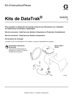 Graco 3A0628L - Kits de DataTrak, Kit d’ Mode d'emploi