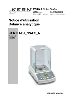 KERN AEJ 200-4NM Mode d'emploi