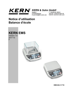 KERN EMS 6K1 Mode d'emploi