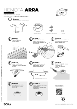 Soka HENOTA ARRA Guide d'installation