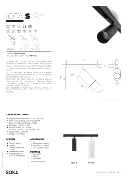 Soka IOTA S /R48 Manuel utilisateur