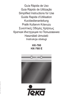 Küppersbusch HX 760 X Elektroeinbaugerät Manuel du propriétaire