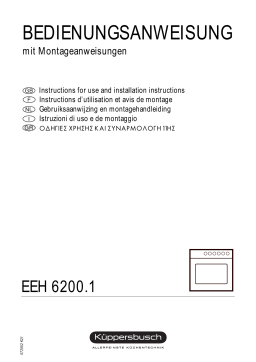 Küppersbusch EEH 6200.1 J Elektroeinbaugerät Manuel du propriétaire