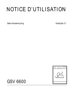 Küppersbusch GSV 6600 Manuel du propriétaire