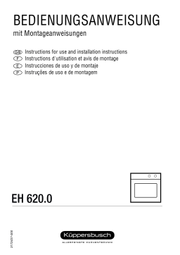 Küppersbusch EEH 620.0 BX Elektroeinbaugerät Manuel du propriétaire