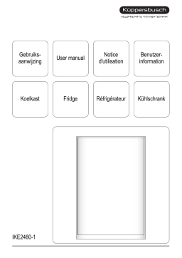 Küppersbusch IKE 2480-1 Manuel du propriétaire