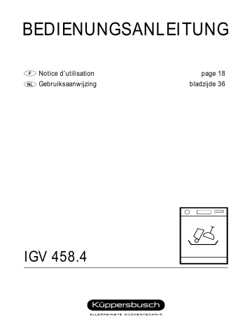 Küppersbusch IGV 458.4 Manuel du propriétaire | Fixfr