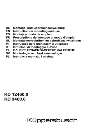 Küppersbusch IKD 9460.0 E-05 Dunstabzugshaube Manuel du propriétaire | Fixfr